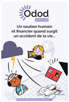 Affiche orphelins & accidents de la vie