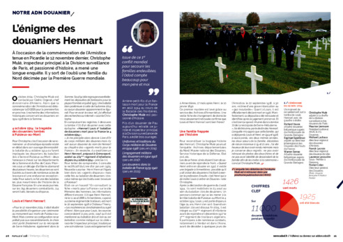 L'énigme des douaniers Hennart
