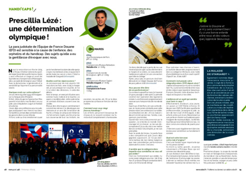Prescillia Lézé : une détermination olympique !