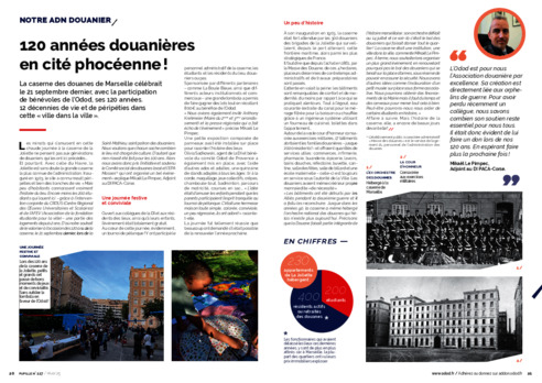Les 120 ans de la caserne de Marseille